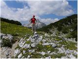 Planina Podvežak - The lake Vodotočno jezero (Veža)